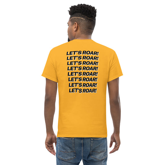Wild Cat Let's Roar Mascot Unisex Adult Classic Tee