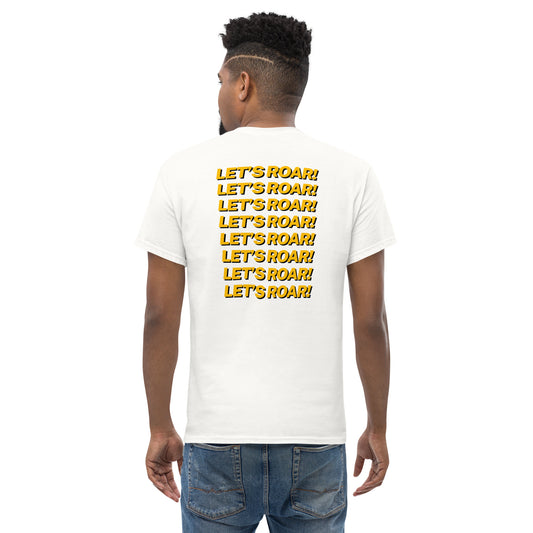 Wild Cat Let's Roar Mascot Unisex Adult Classic Tee