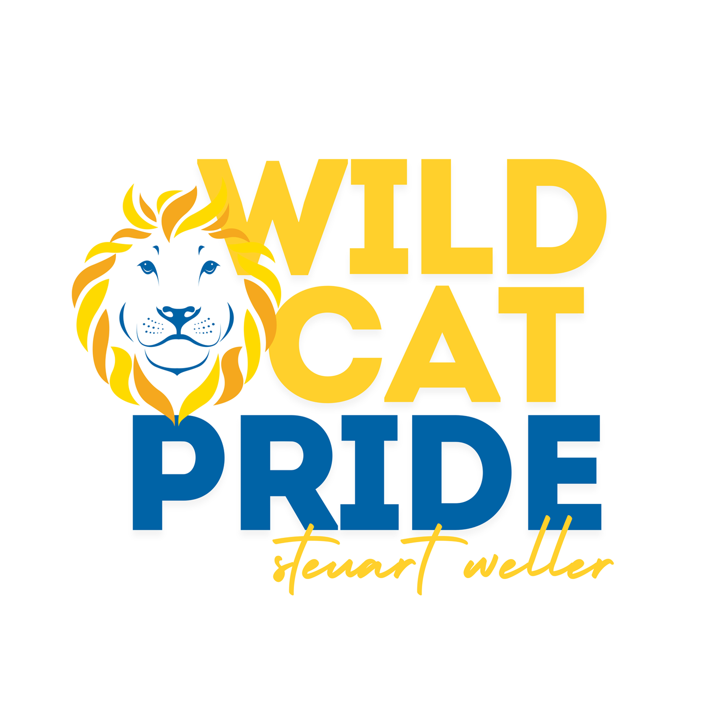 Wild Cat Pride Tapered Stainless Steel Tumbler