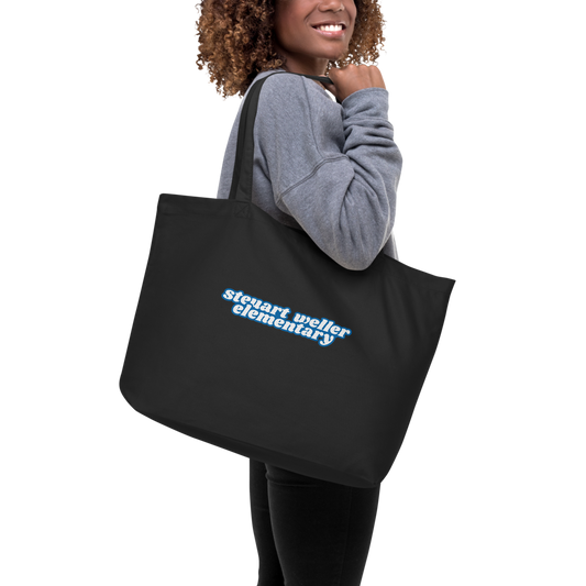 Let The World Hear You Roar Large Organic Tote Bag