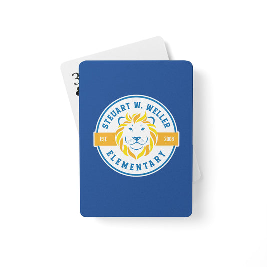 Steuart Weller Logo Playing Cards