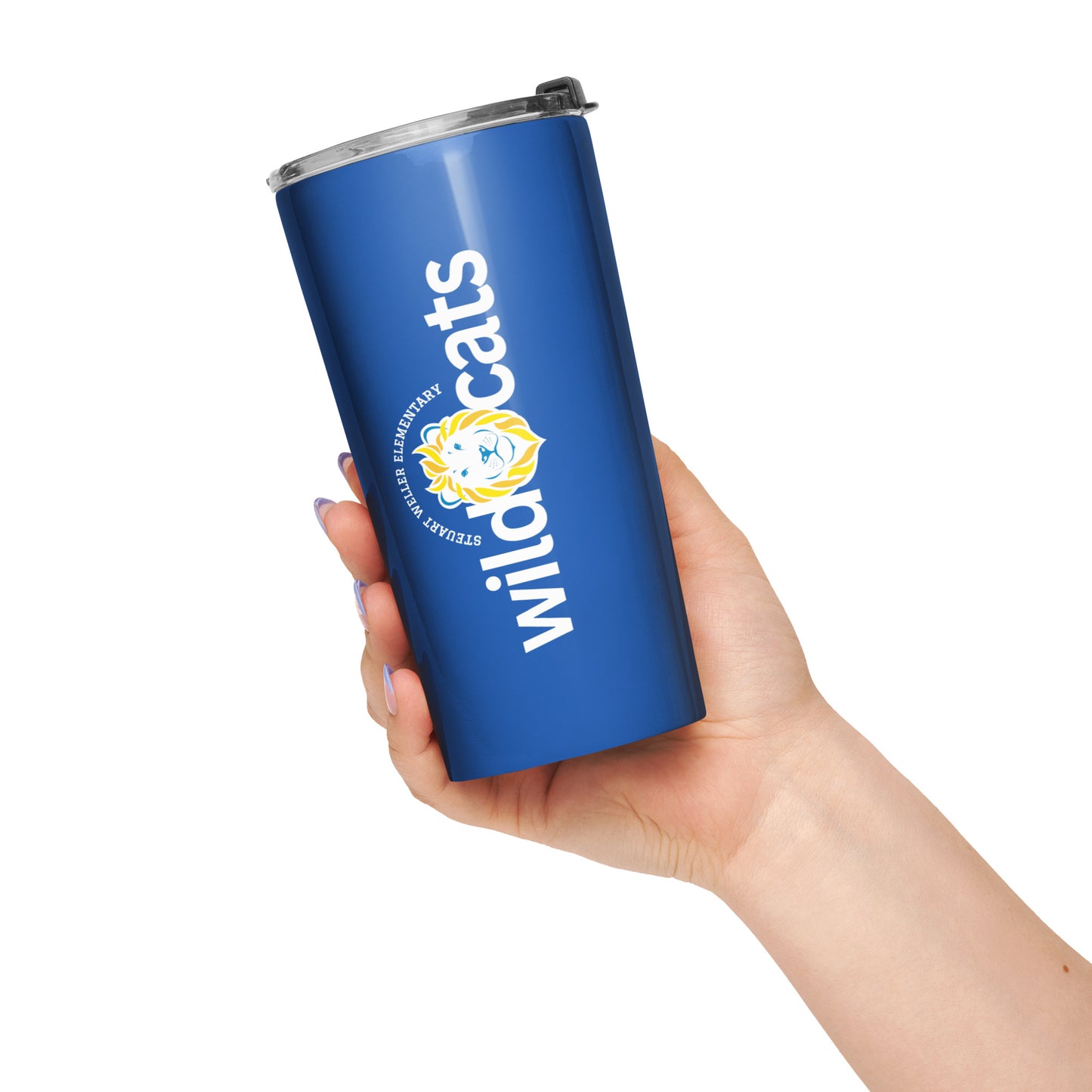 Classic Steuart Weller Wild Cats Tapered Stainless Steel Tumbler