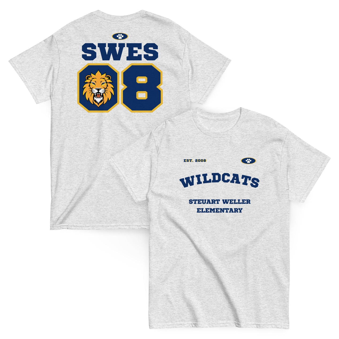 Wild Cat Varsity Athletics Unisex Adult Classic Tee