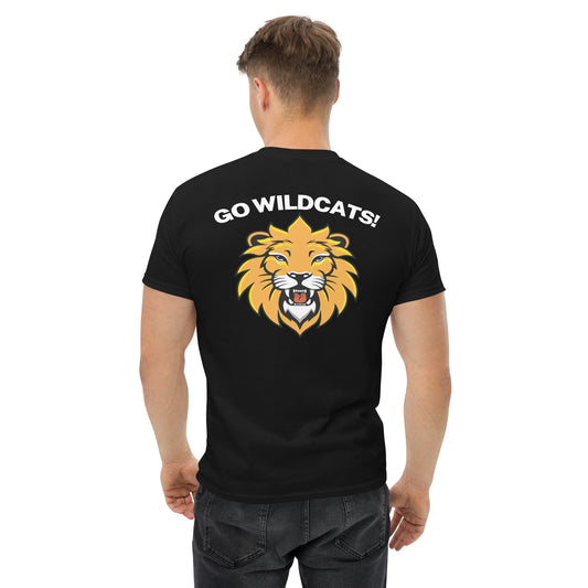 Wild Cat Go Wildcats Mascot Unisex Adult Classic Tee