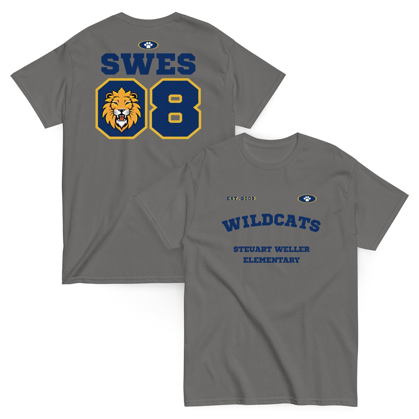 Wild Cat Varsity Athletics Unisex Adult Classic Tee