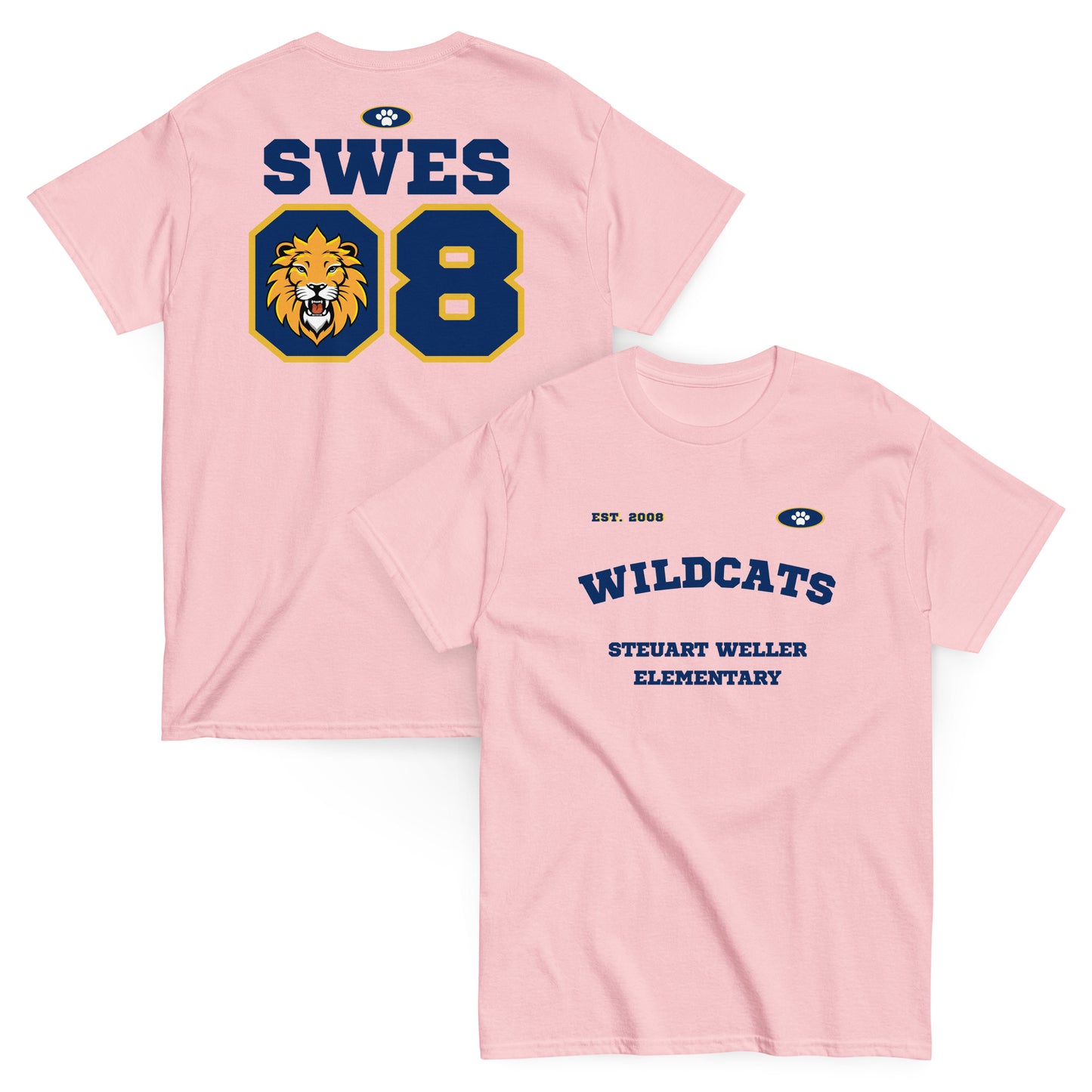 Wild Cat Varsity Athletics Unisex Adult Classic Tee