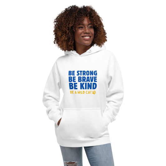 Be a Wild Cat Adult Unisex Hoodie