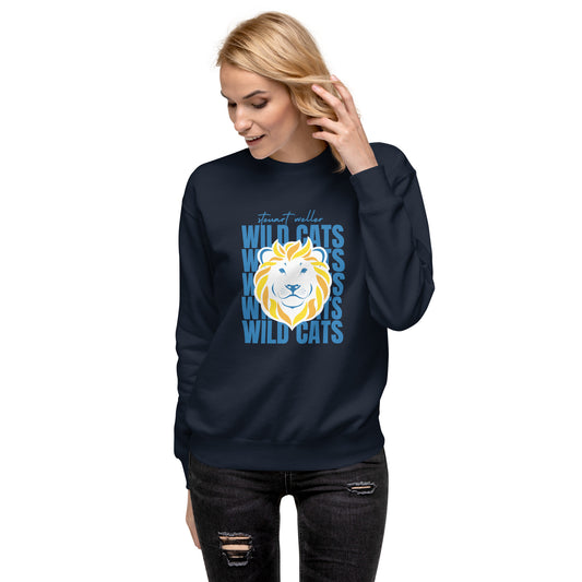 Wild Cats Wild Cats Adult Unisex Premium Sweatshirt