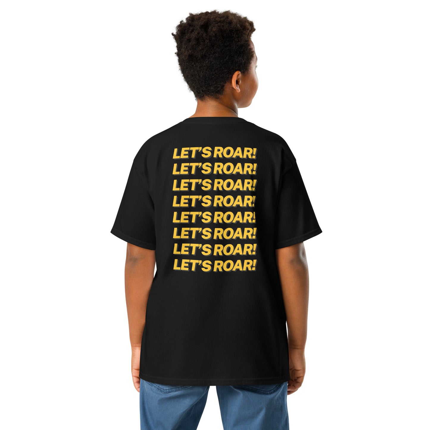 Wild Cat Let's Roar Mascot Youth Classic Tee