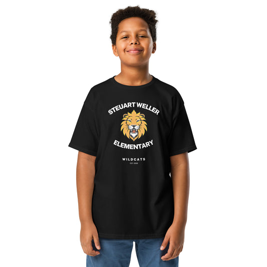 Wild Cat Let's Roar Mascot Youth Classic Tee