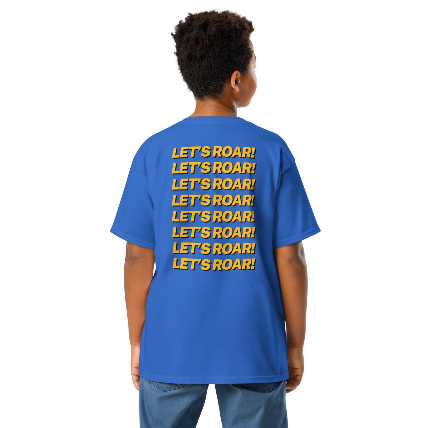 Wild Cat Let's Roar Mascot Youth Classic Tee