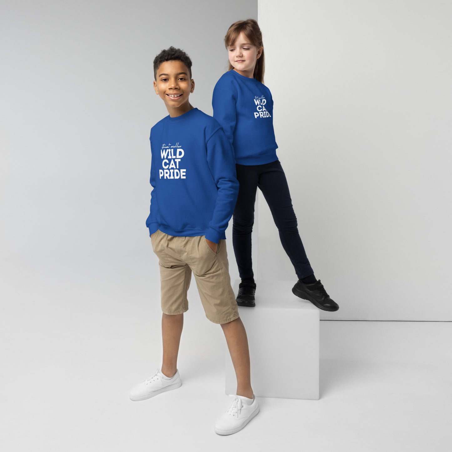 Wild Cat Pride Youth Crewneck Sweatshirt