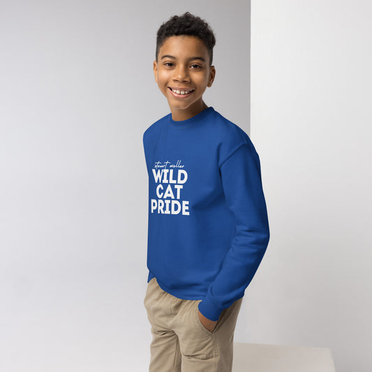 Wild Cat Pride Youth Crewneck Sweatshirt