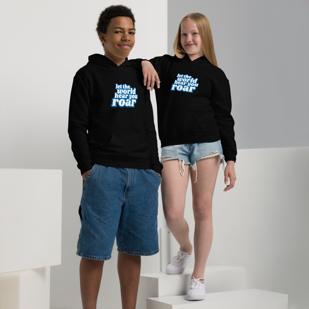 Let The World Hear You Roar Youth Hoodie