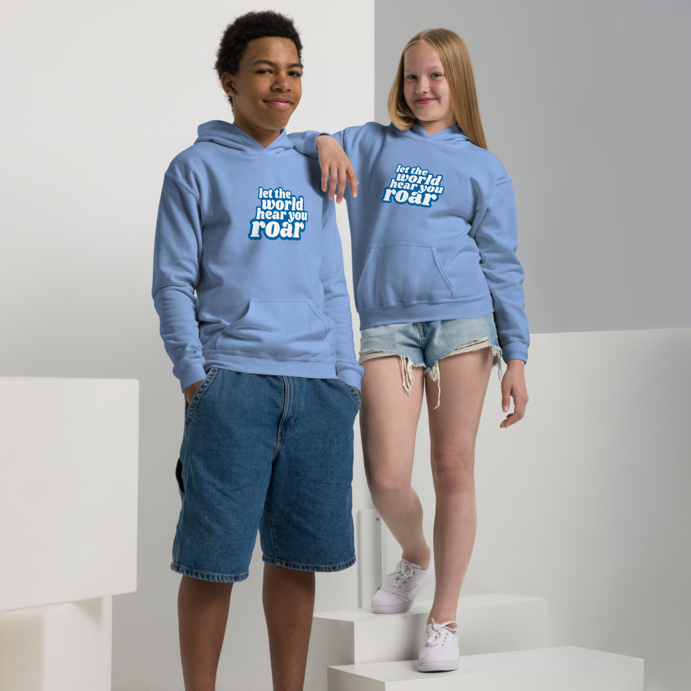Let The World Hear You Roar Youth Hoodie