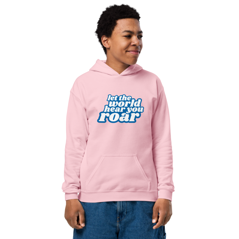 Let The World Hear You Roar Youth Hoodie