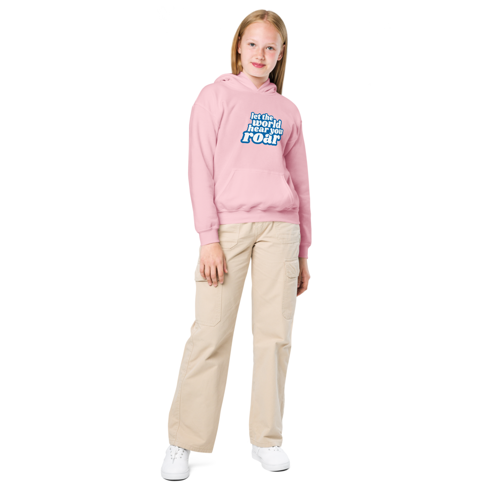 Let The World Hear You Roar Youth Hoodie