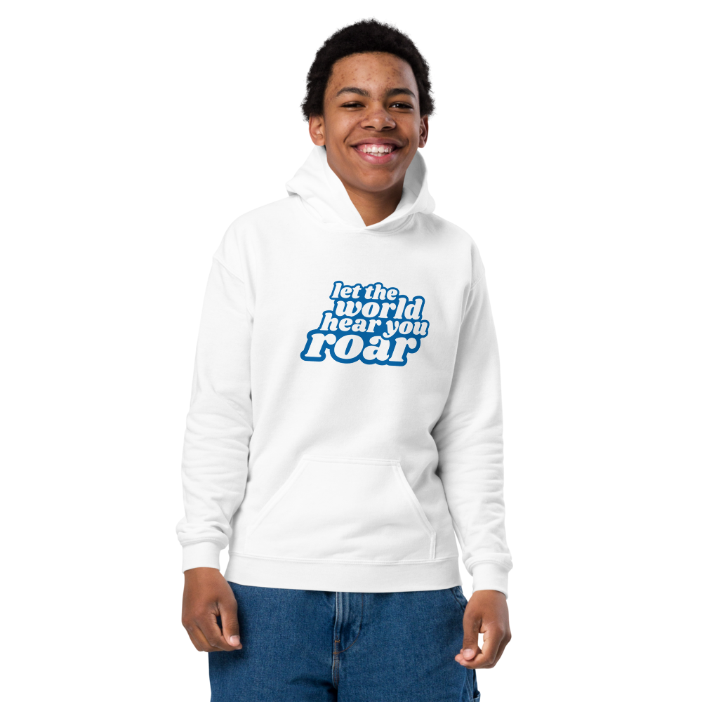 Let The World Hear You Roar Youth Hoodie