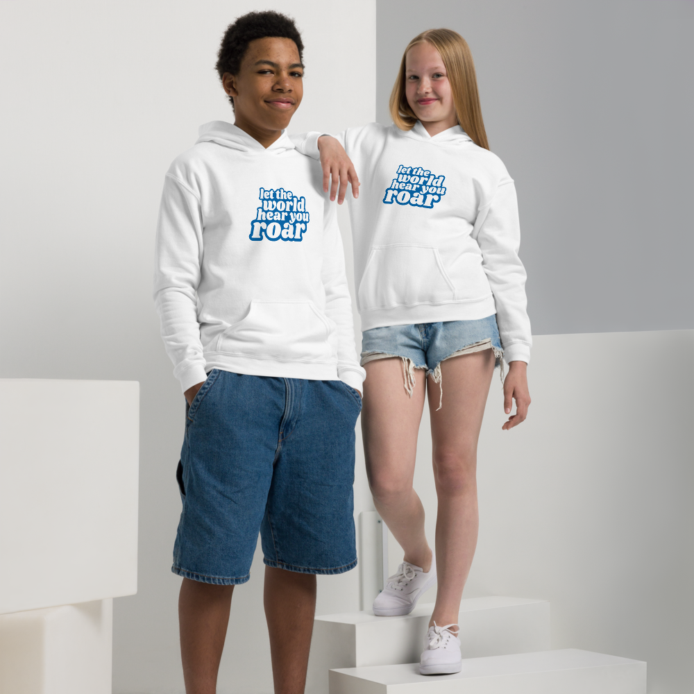 Let The World Hear You Roar Youth Hoodie