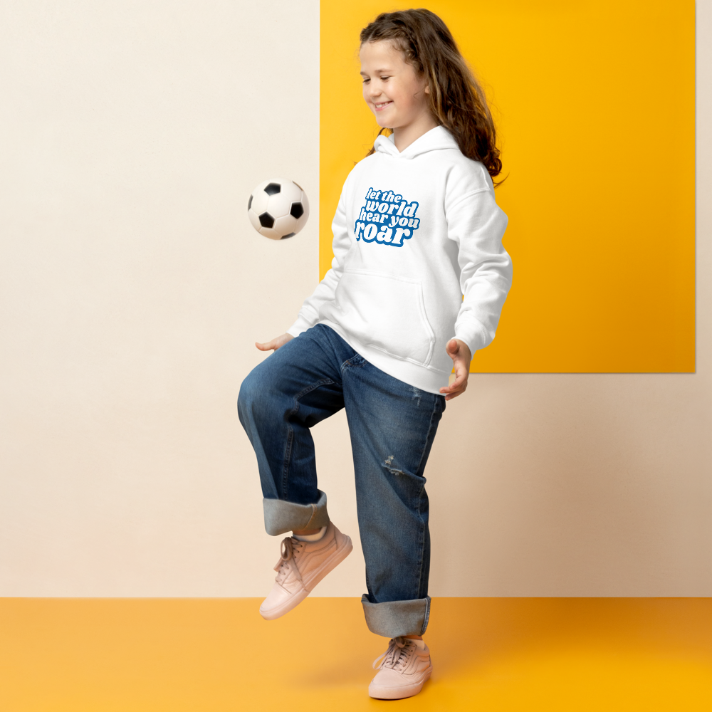 Let The World Hear You Roar Youth Hoodie